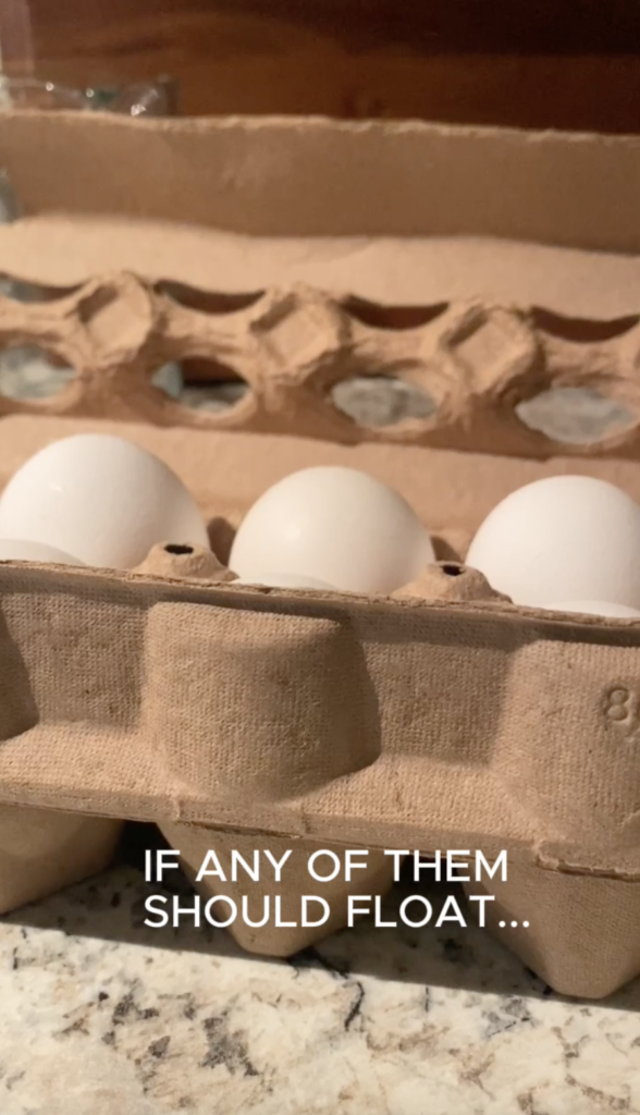 if any of them should float