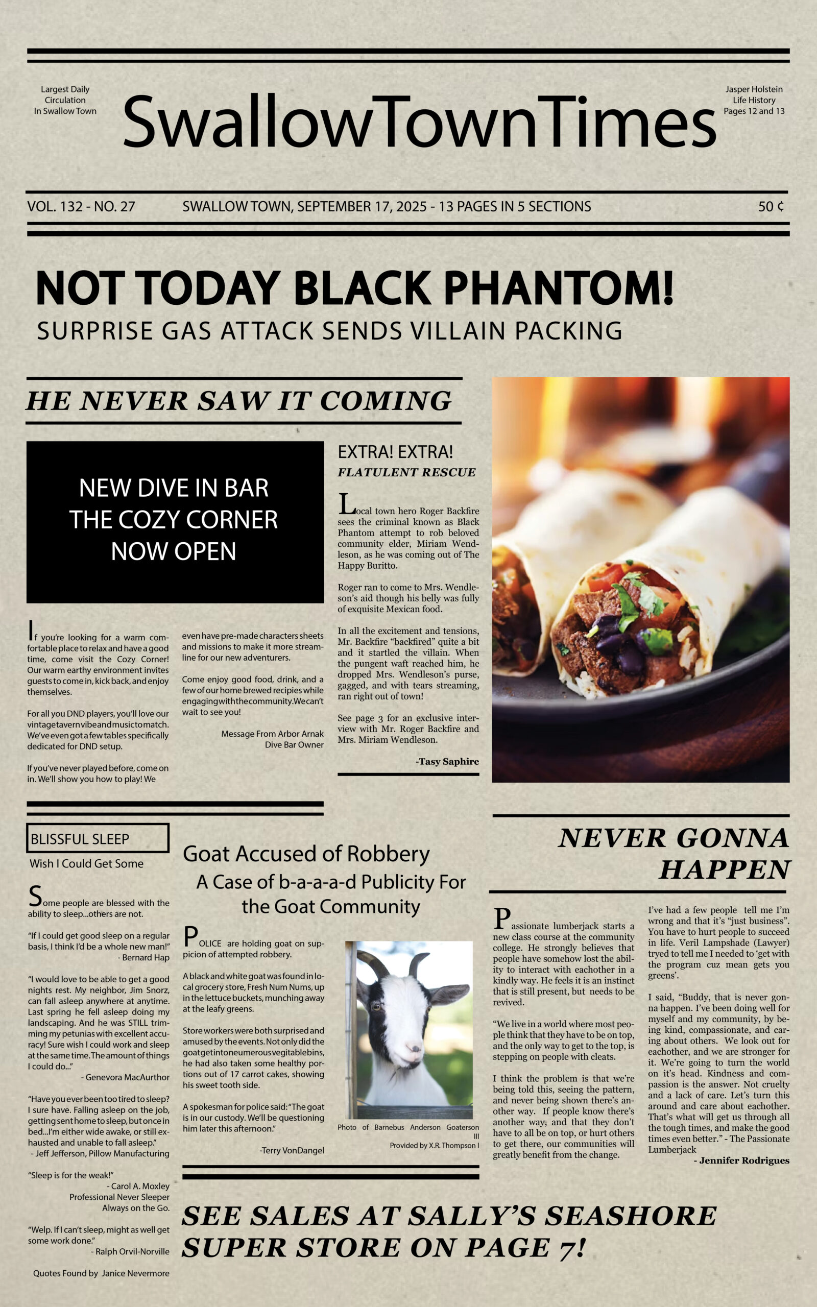 swallow town newspaper 1